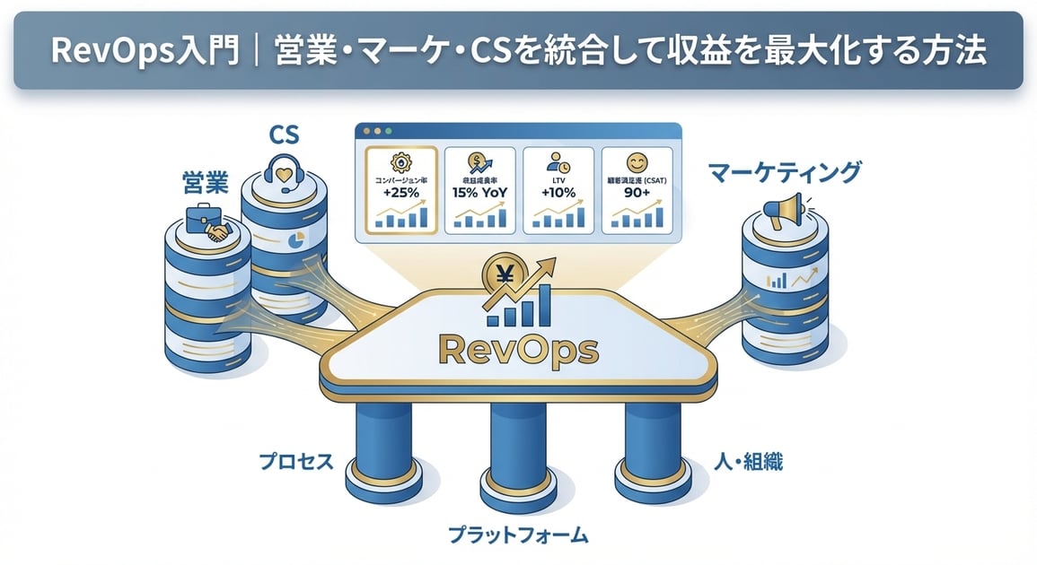 HubSpot RevOpsダッシュボード画面