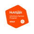 HubSpot Solutions Partner Tier Badge - Gold