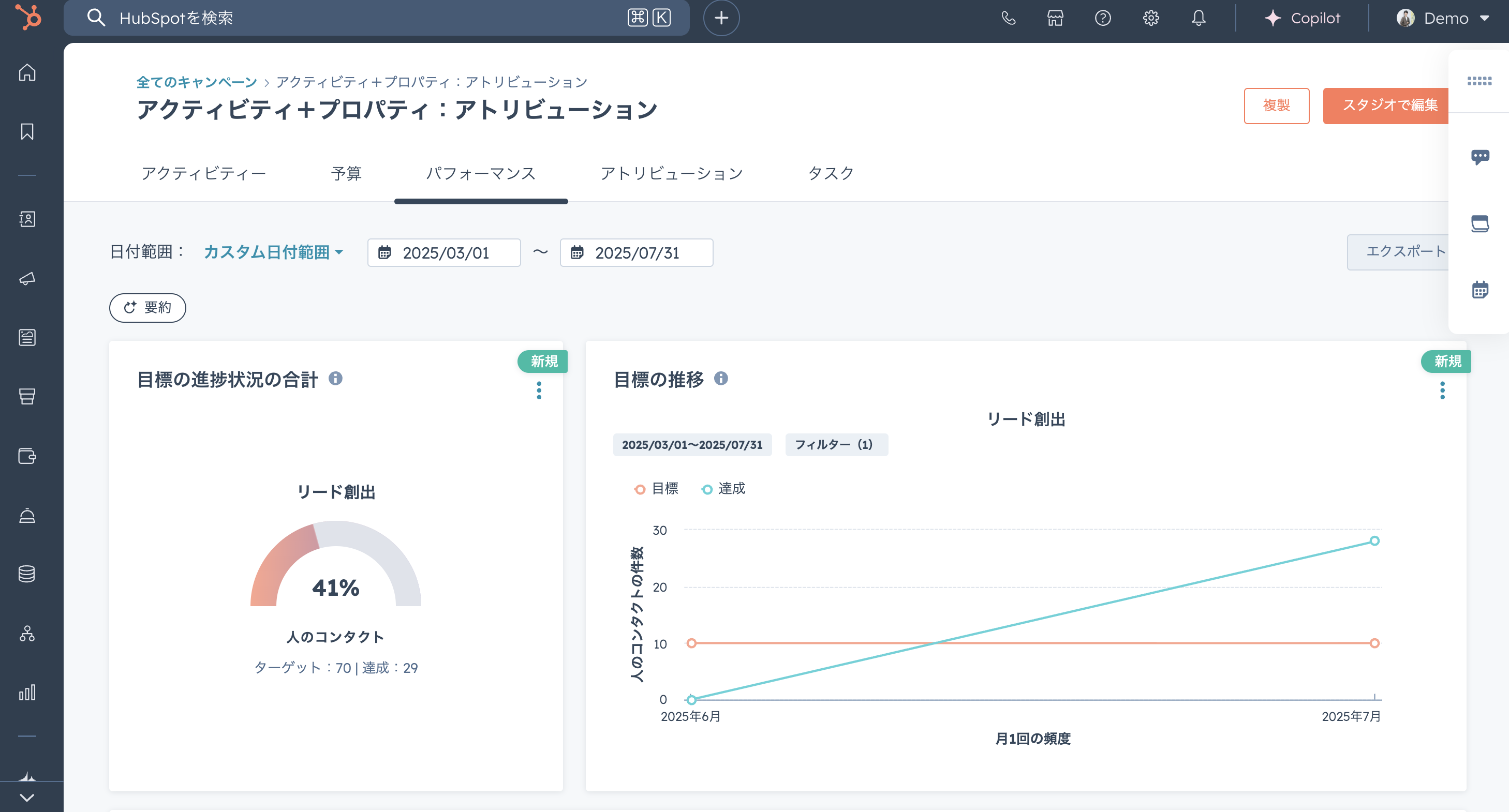 HubSpotのMA(Marketing Hub)