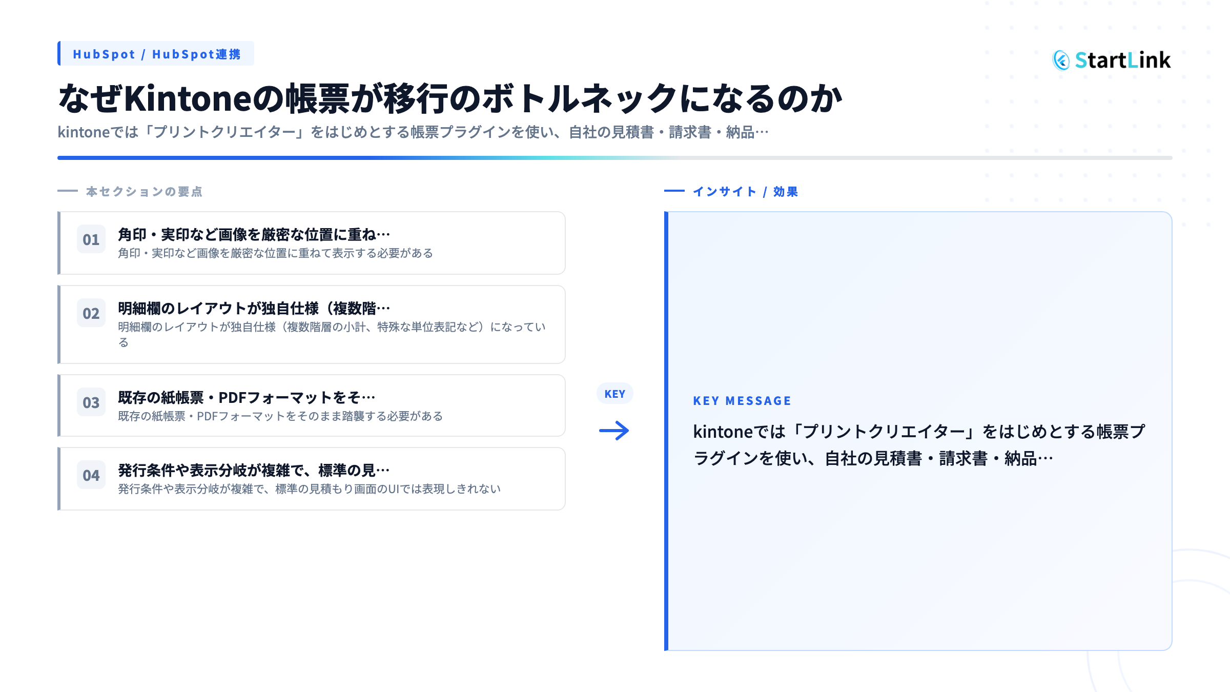 なぜKintoneの帳票が移行のボトルネックになるのか
