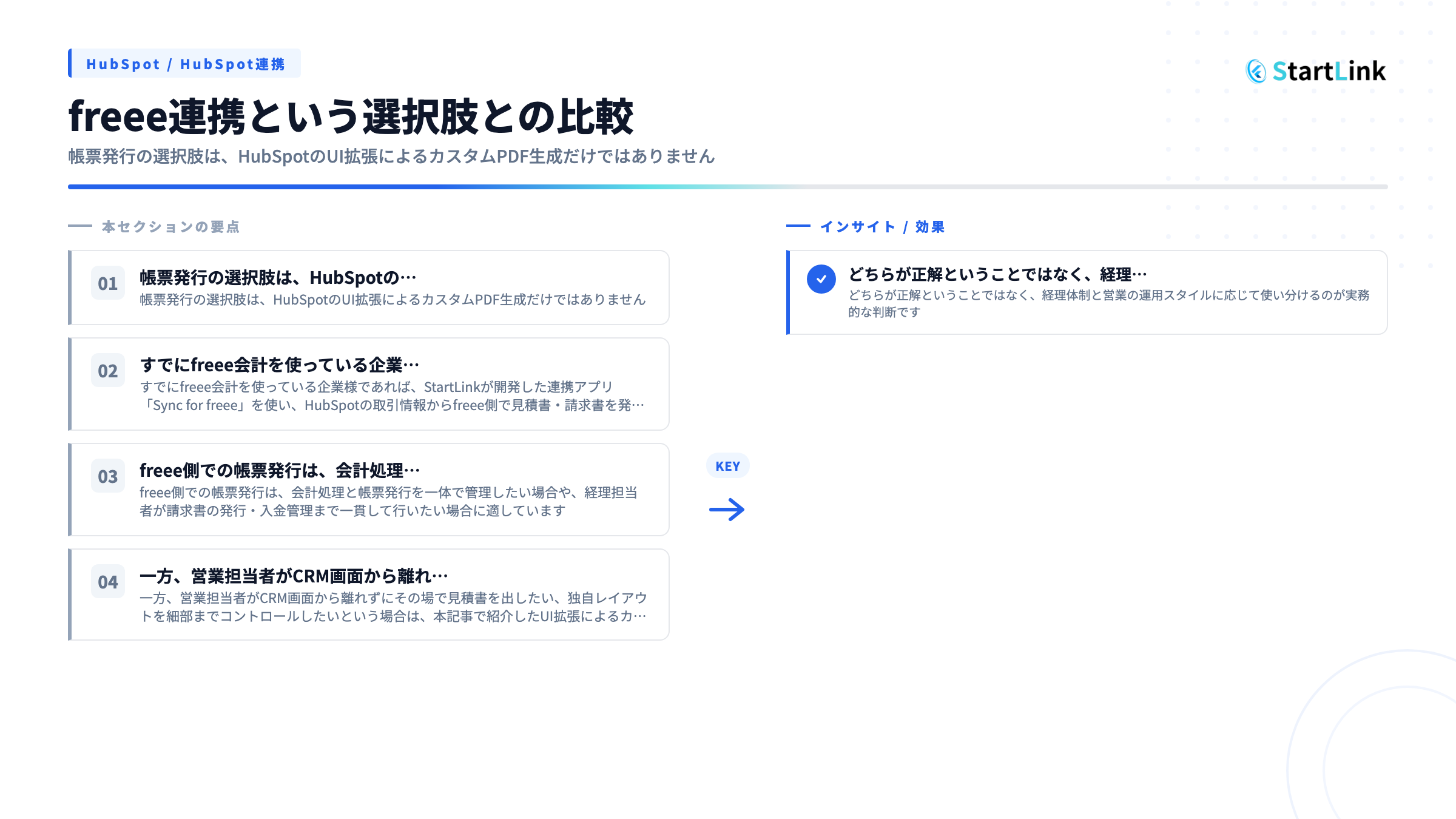 freee連携という選択肢との比較