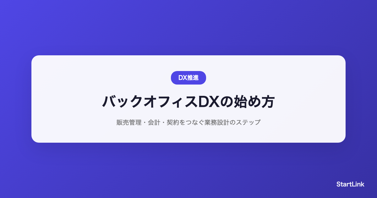 backoffice-dx-first-steps