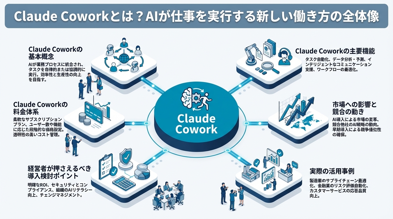 Claude Coworkとは？AIが仕事を実行する新しい働き方の全体像