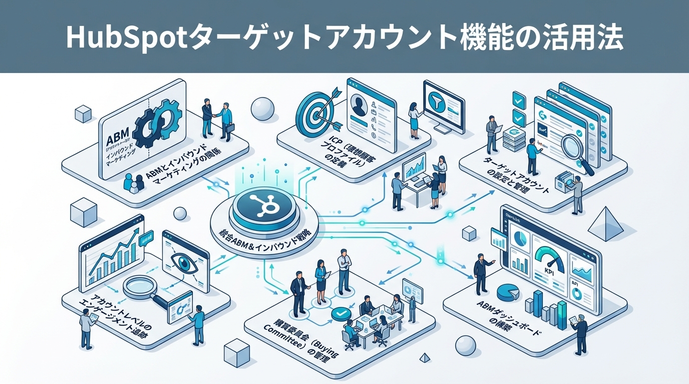 HubSpotターゲットアカウント機能の活用法｜理想顧客プロファイル設計とABM実行