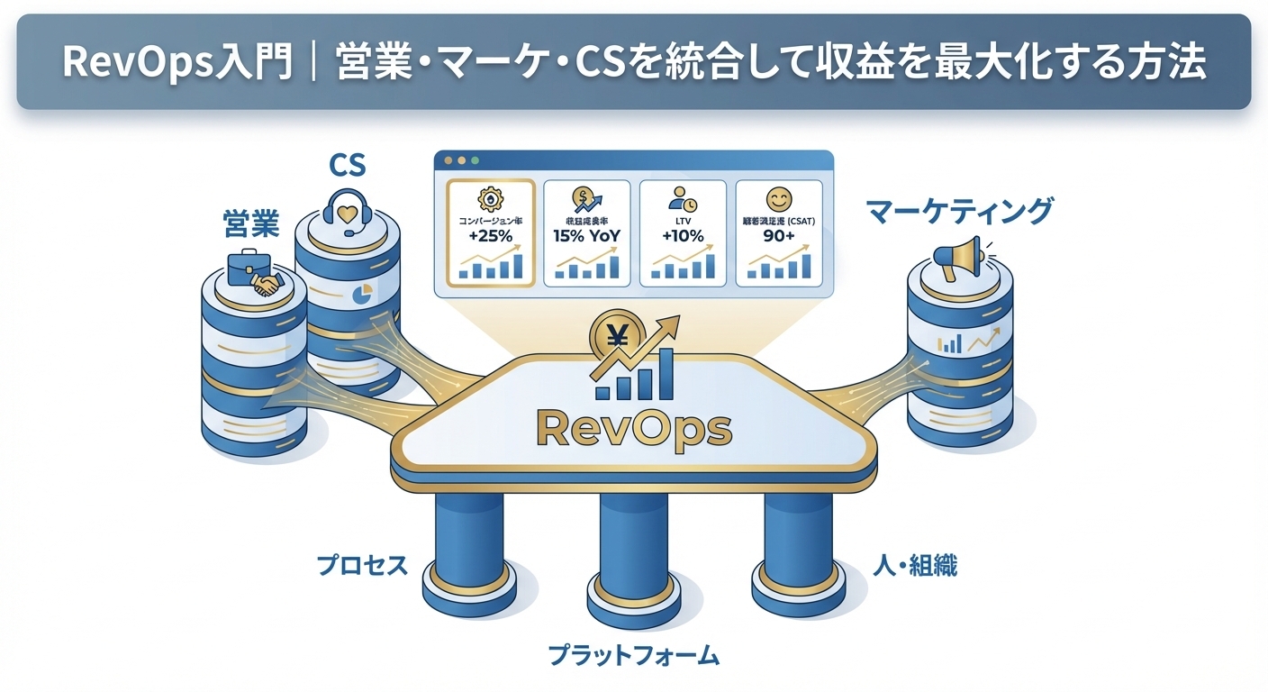 HubSpot RevOpsダッシュボード画面