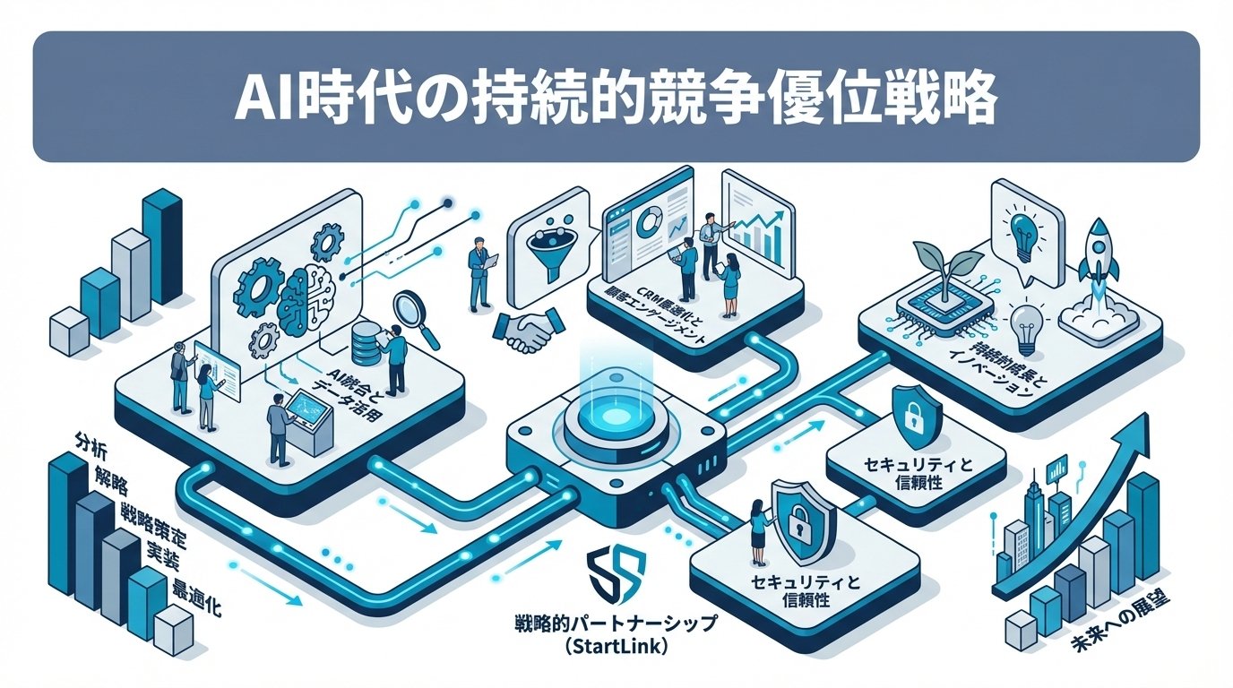 AI時代に持続的な競争優位を築く戦略｜ツールではなく『使い方のナレッジ』が差別化の源泉