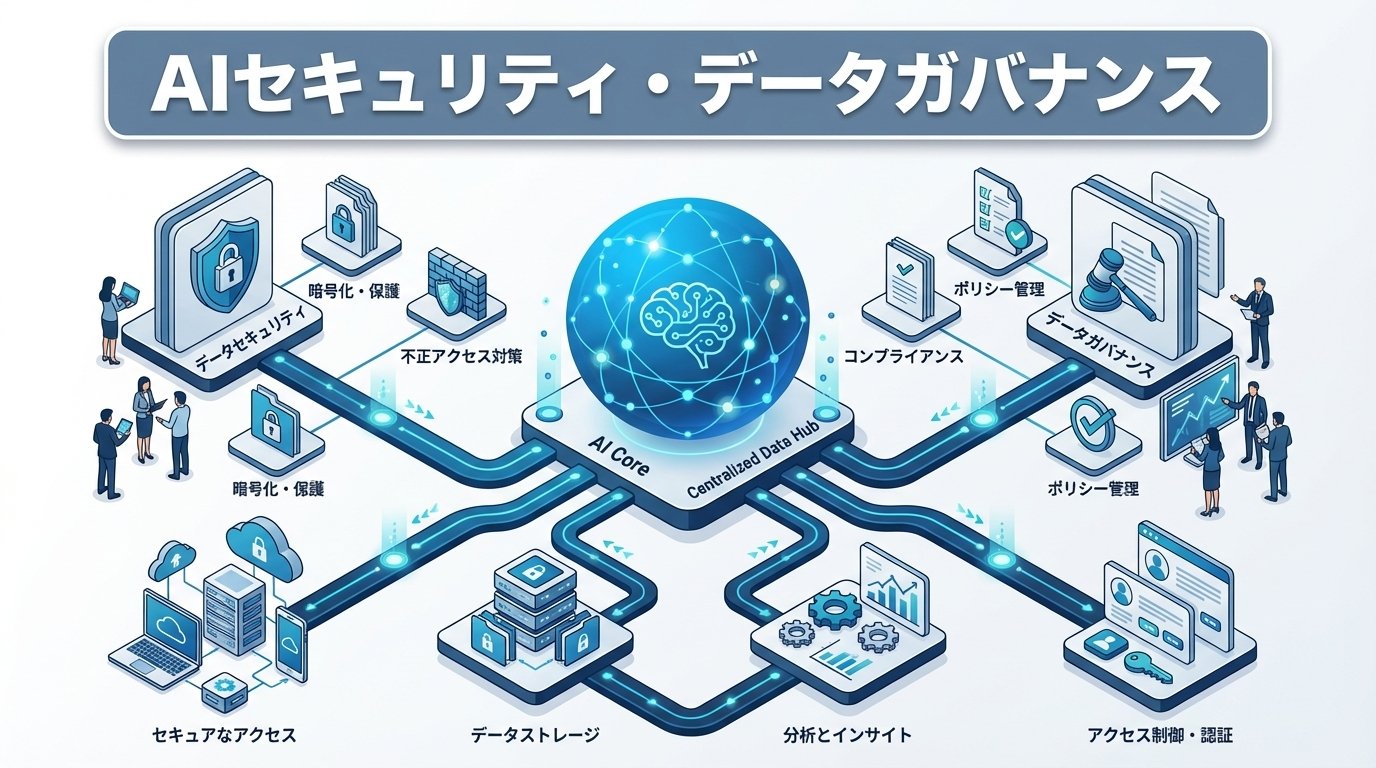 企業AIセキュリティとデータガバナンス設計｜機密分類・APIリスク管理・社内ガイドライン策定ガイド