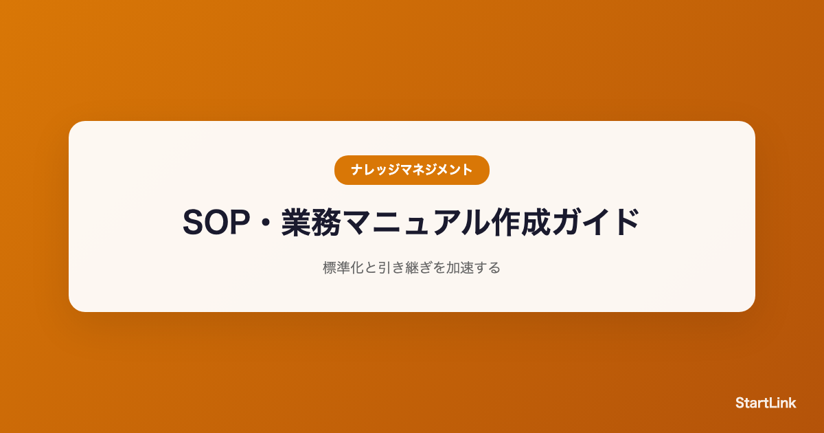 sop-manual-playbook